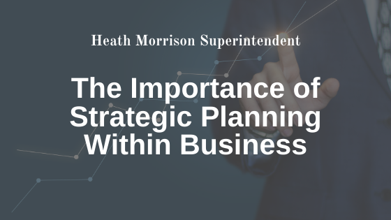 Heath Morrison Superintendent Strategic Planning