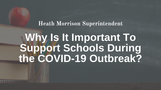 Heath Morrison Superintendent Support School Covid 19